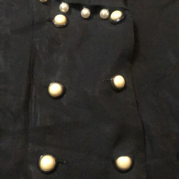 Vintage City Triangles Pearl Blazer Sz 3 - Picture 3 of 10